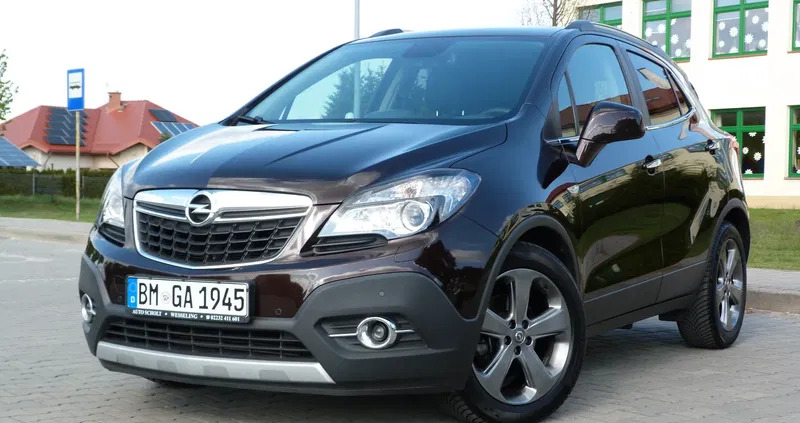 opel mokka Opel Mokka cena 49999 przebieg: 93626, rok produkcji 2014 z Bełchatów